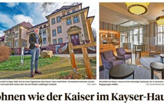 Wohnen wie der Kaiser