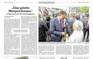 Eine gelebte Mietpreisbremse